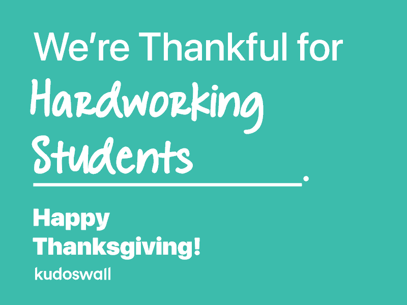 Giving thanks for Thanksgiving educators kudoswall parents resume students thanksgiving