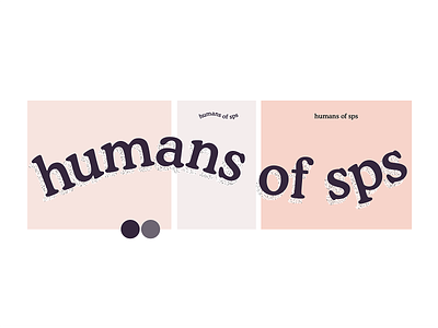 Humans of SPS branding logo publication texture