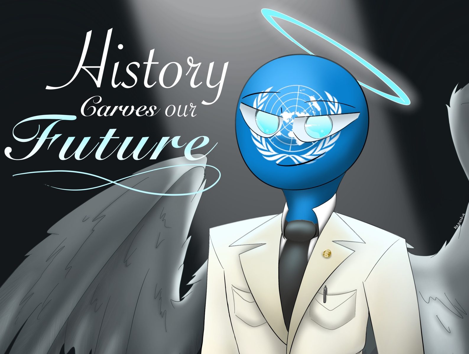 United Nations - CountryHuman by Hazardria on Dribbble