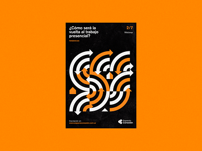 EC Poster 2/7 afiche argentina brand branding covid design logo modern modernism poster return symbol trademark
