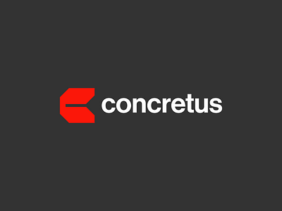 Concretus® architecture argentina brand branding concrete design geometric logo logotype modern modernism symbol trademark vector