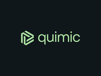 Quimic® app argentina brand branding chemistry design digital logo logotype marketing modern symbol trademark