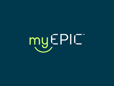 MyEpic brand branding design hair laser logo logotype miami removal symbol trademark