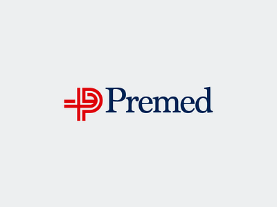 Premed logotype argentina brand branding design health logo logotype p salud symbol trademark