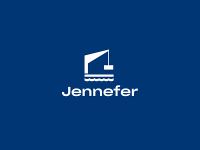 Port Jennefer® bolivia brand branding logo logotype port river sea symbol trademark