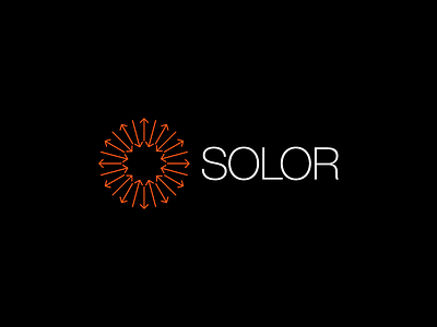 Solor argentina arrow brand branding design iso logo logotype symbol trademark uruguay