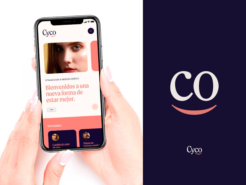 Cyco app icon ui ux tipografia font vector design type geometric iso argentina trademark branding logotype brand symbol logo