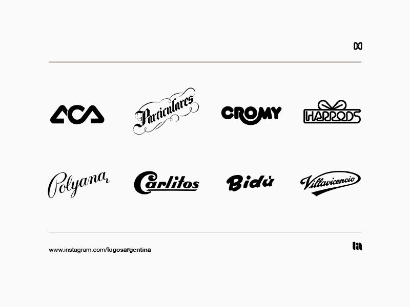 Pure logotypes by Nico Garassino on Dribbble