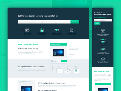 Deal Hunter Responsive Site