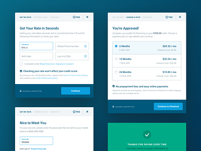 Pay Over Time Checkout Exploration