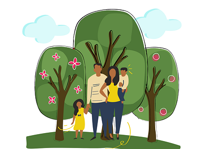 Family design vector