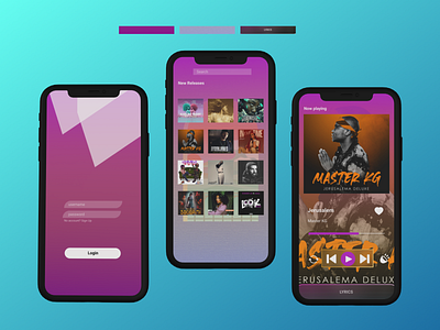 music player app artists design music music app music player song spottie ui userinterface