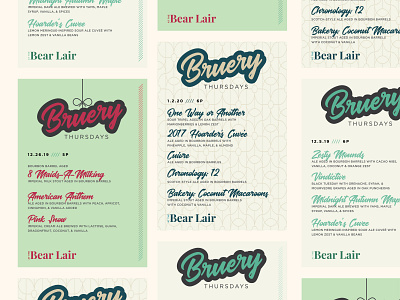 Bruery Thursdays Flyers