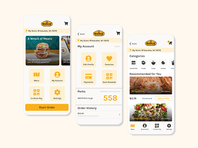 Potbelly App Redesign