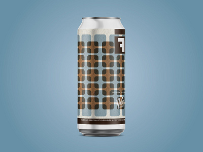 Fullsteam Videri Gold Can Design beer beer can branding can craft beer label label art pattern