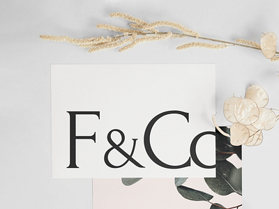 FLOW&CO - Website Concept Design artsy branding design identity design instagram jewelery lifestyle logo minimal modern logo organic store typography