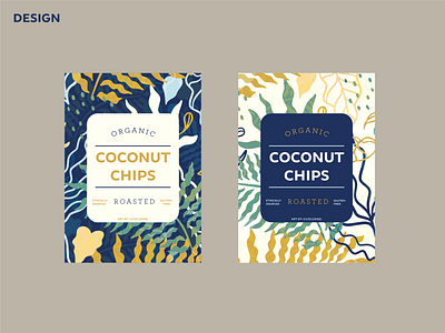 Coconut Chips Package design