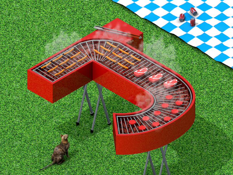 36 days of type | J letter type challenge c4d 3d 36days-j 36daysoftype