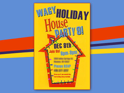 House Party 9 design flyer