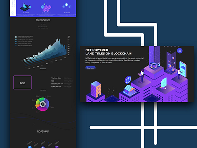 Cryptocurrency Landing Page 3d adobexd animation branding cryptocurrency design front end development graphic design illustration logo motion graphics ui uidesign uxdesign webdesign webdevelopment