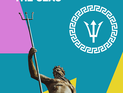 Poseidon II graphicdesign greek mythology