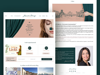 Azzurra Drago Web site brand branding digital logo ui