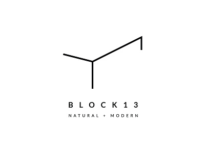 Block13 architecture creative design interior logo simpl