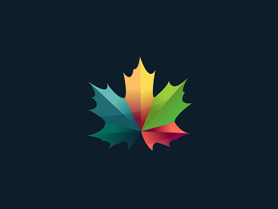 Maple logo brand color it logo technology