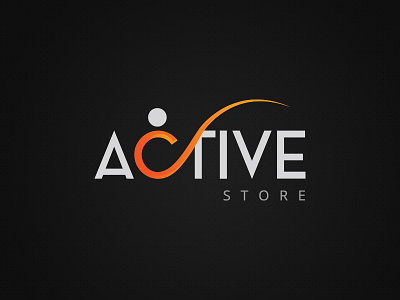 Active Store Logo brand design fund logo sport store