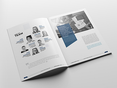 Annual Report Design by Haweya on Dribbble