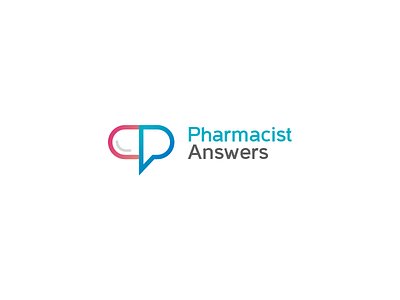 Pharmacist Answers Logo Design brand branding deisgner design designagency logo logodesign logodesigns medical deisgn pharma