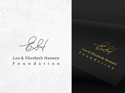 Leo and Elizabeth Hannet foundation logo design. branding agency branding design design agency educational logo logo logo design logo design branding logo design concept logo design process logo designer