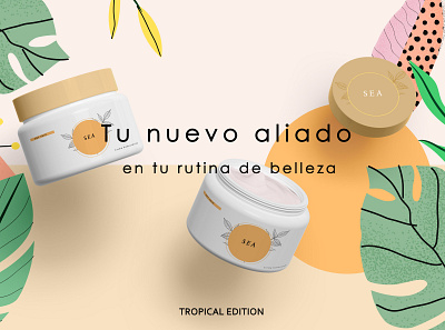 PRESENTACION PRODUCTO branding design graphic design illustration illustrator logo minimal tropical vector