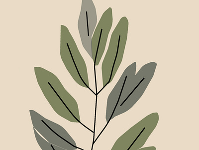 plant art branding design flat graphic design illustration illustrator minimal vector