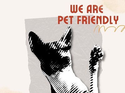 pet friendly poster