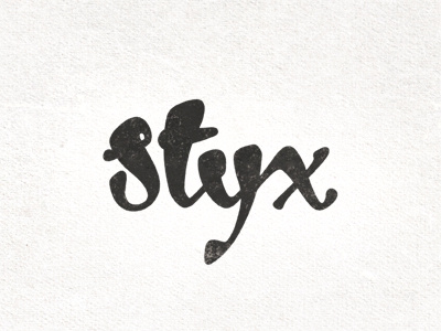 - STYX - branding cinema logo movie styx theater