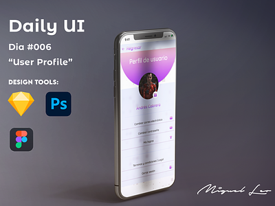 Daily UI | User Profile dailyui design ui