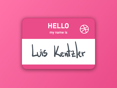 Hello Dribbble!