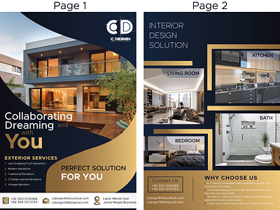 Catalogue for Interior & Exterior Construction company Page 1-4