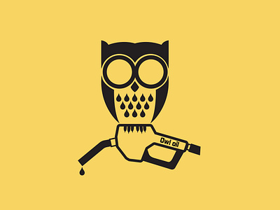 owl and oil logo