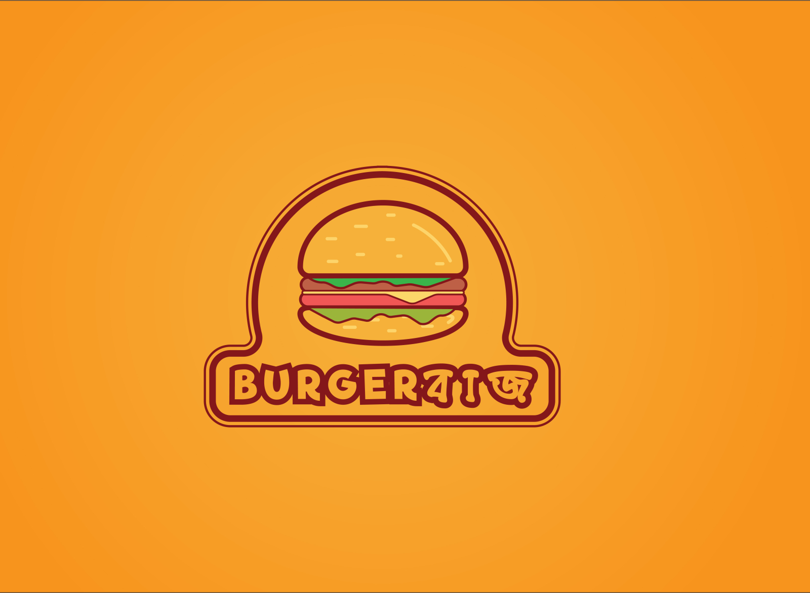 Burgerbaj logo by Md. Walid islam on Dribbble