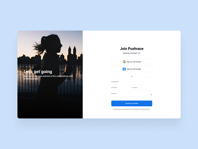 Daily UI #001 - Sign Up Page 001 challenge dailyui product design sign up ui ux