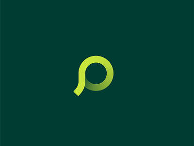 P letter – search logo design