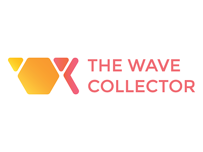 The Wave Collector Logo Revision electronic music logo portland or the wave collector vector