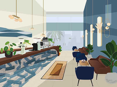 Cafe illustration