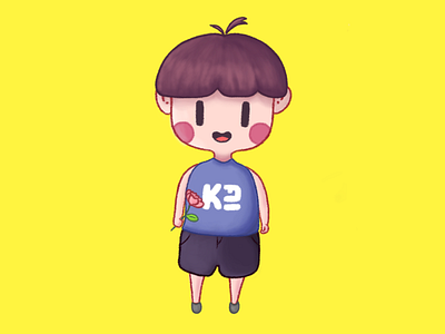 Cute character - Kai characterdesign chibi design draw