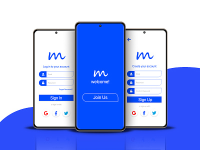 Mintol Sign in screen animation app create account screen design flat graphic design hafizbhai3252 icon illustration mintol sing in screen professional designer sign in signup typography ui ux