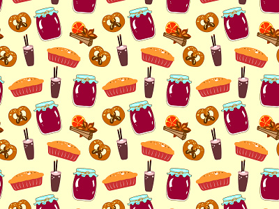 Jam and fun autumn fun jam pie sweet testy warm