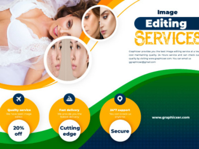 Photo edit services background removal beauty retouching cutout graphic design image editing