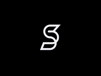 s+p minimalist logo design